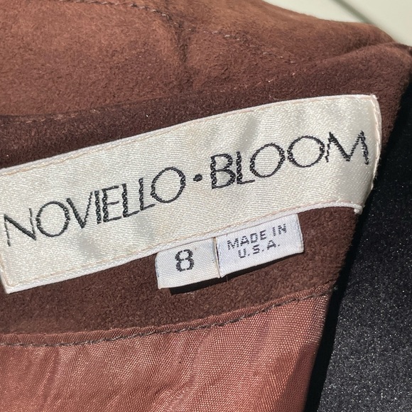 Noviello-Bloom Vintage Women’s Suede Tunic Top Size 8 - Picture 7 of 12